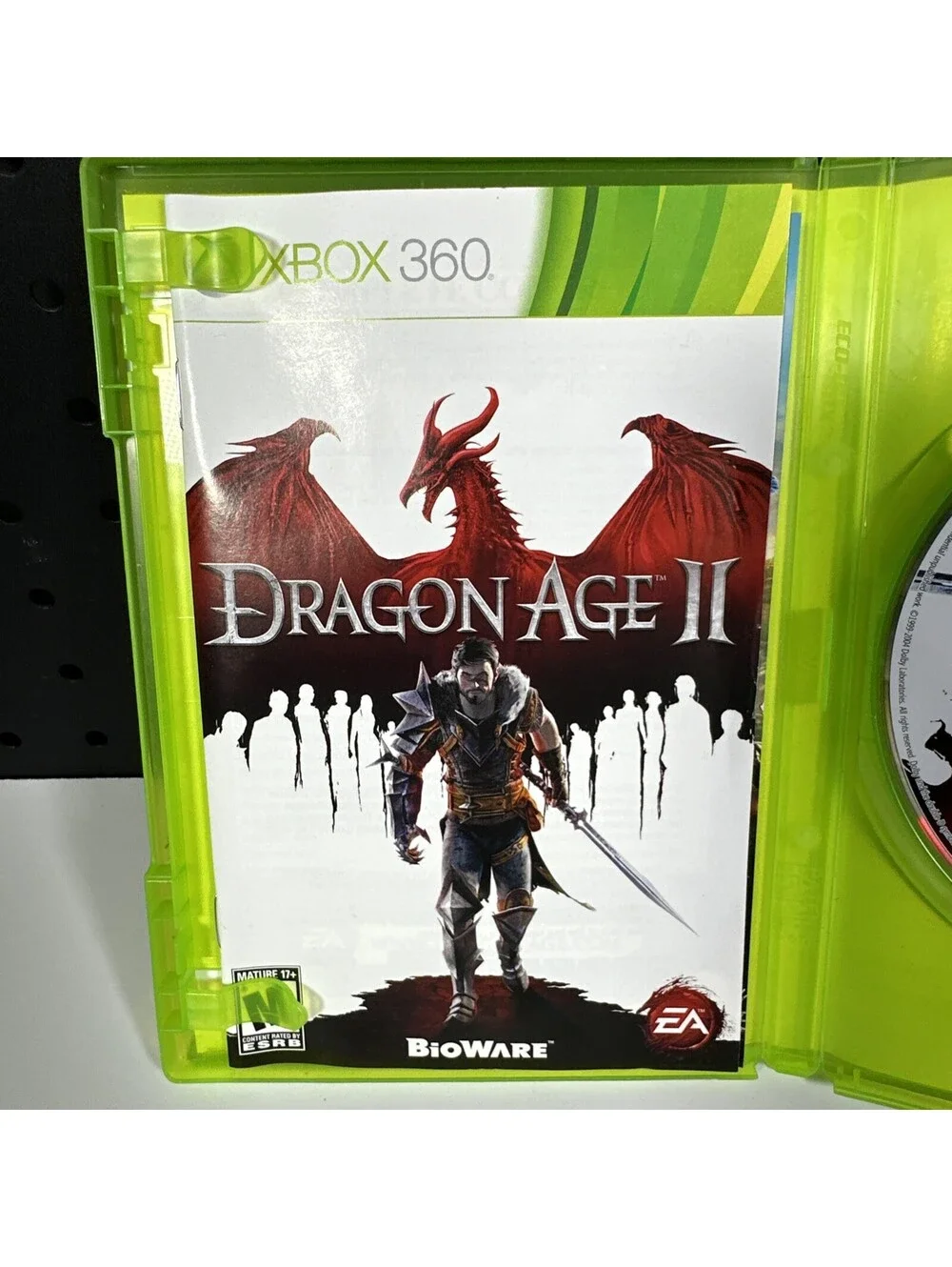 Dragon Age II (Microsoft Xbox 360, 2011) Complete TESTED WORKING